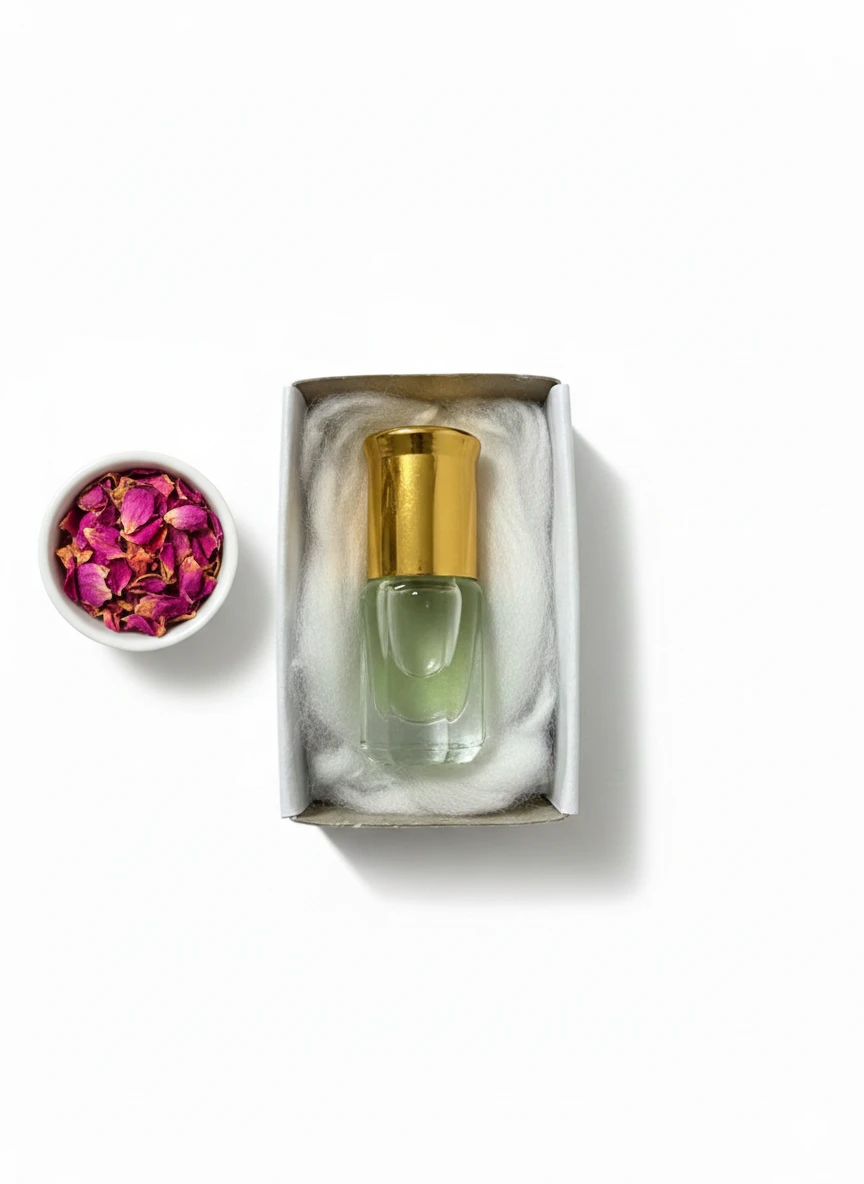 عطر گل محمدی خالص 3 گرمی