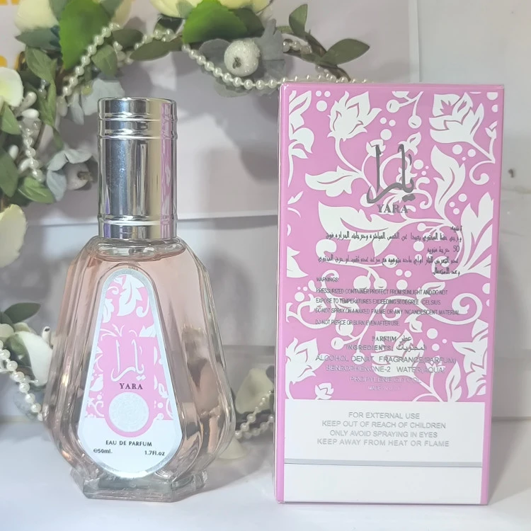 عطر یارا صورتی 50 میل 24عددی