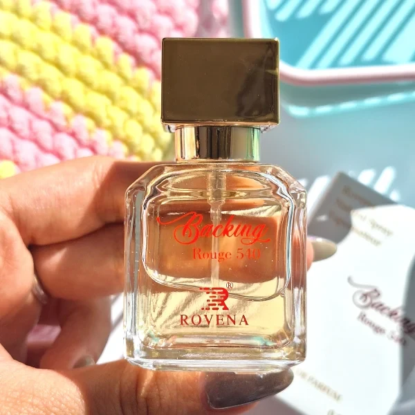 عطر ۲۵ میل ROVENA رایحه باکارات رژ سفید
