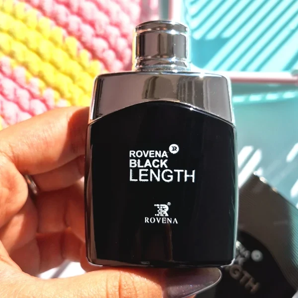 عطر ۲۵ میل ROVENA رایحه بلک لجند