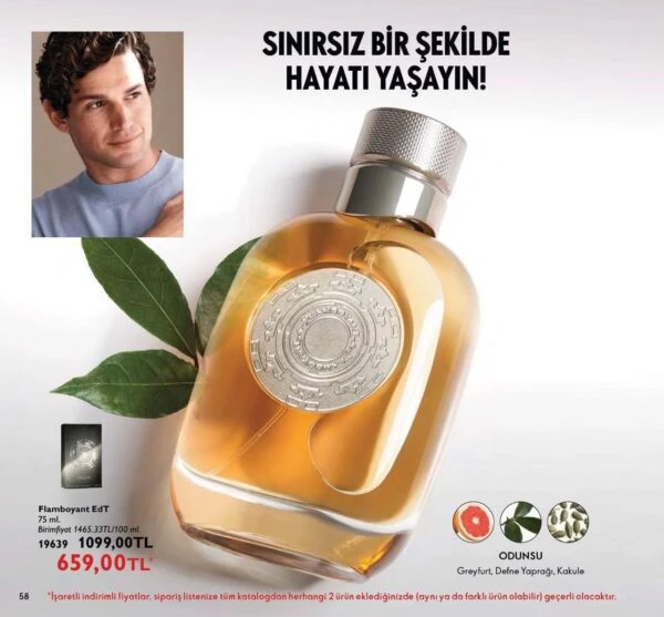 عطرمردانه Eau de Toilette فلامبوینت اوریفلیم