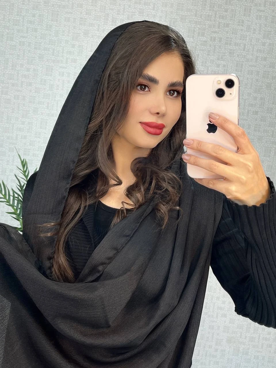 عمده شال مشکی کریستال جین 6 تایی