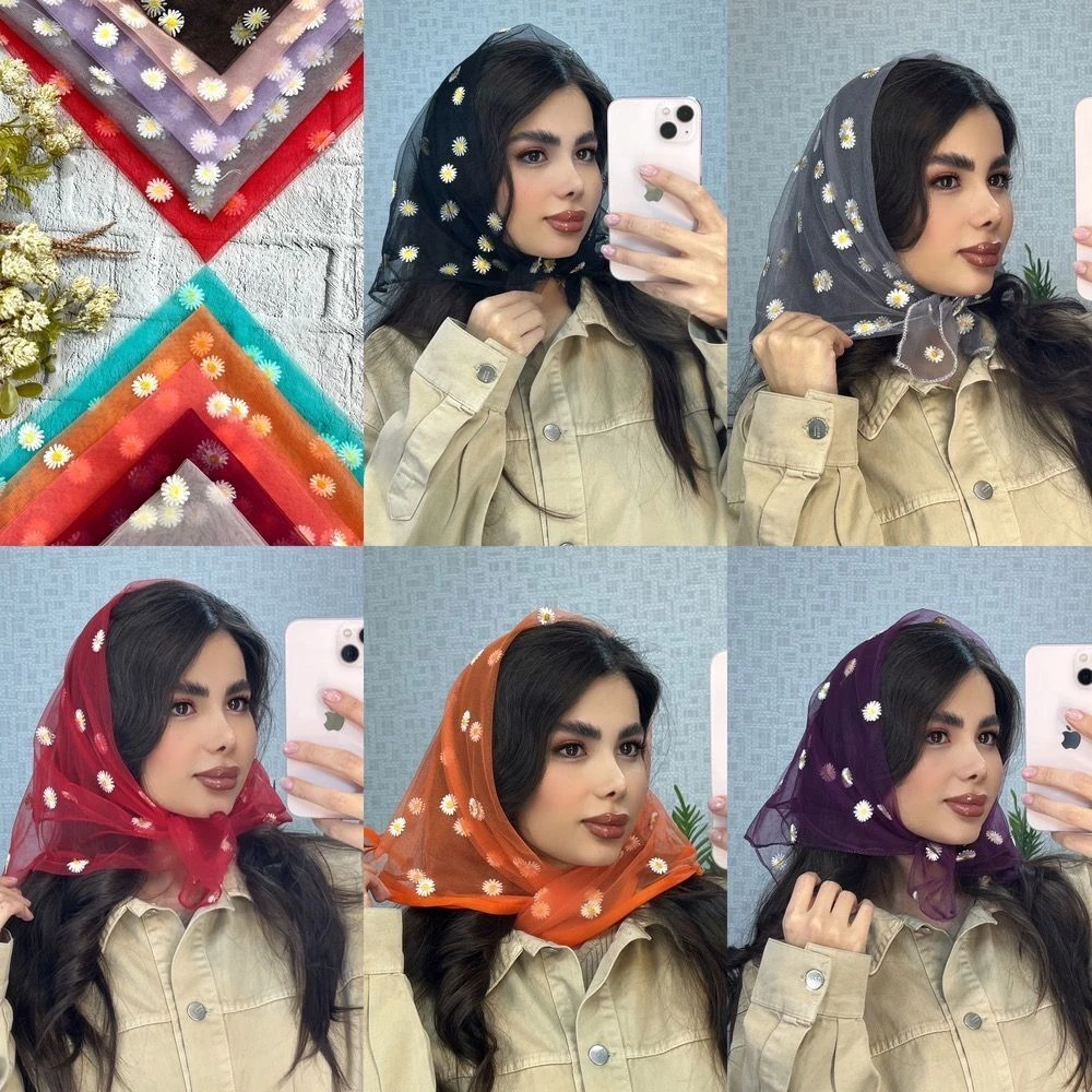 عمده مینی اسکارف تور بابونه