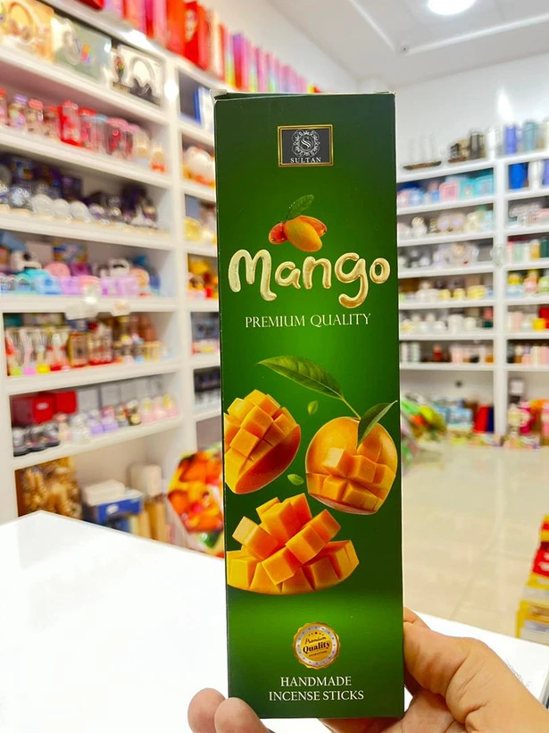 عود دست ساز رایحه انبه MANGO برند سلطان SULTAN