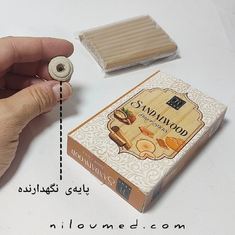 عود دوپ دست‌ساز با رایحه‌ی چوب سندل