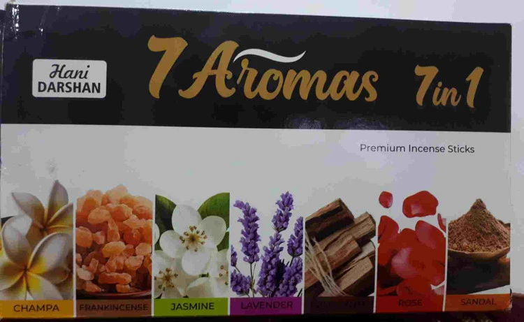 عود معطر ۷ رایحه ۲۸ عدد عود 7 aromas