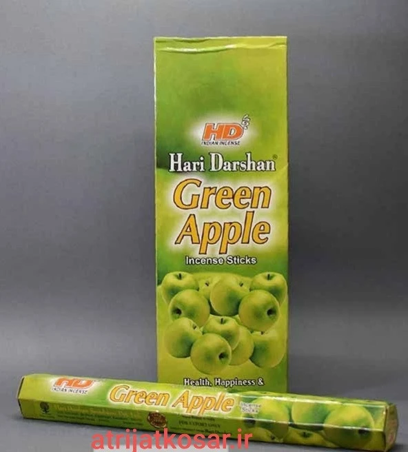 عود هری دارشان HD (HARI DARSHAN) با عطر و بوی سیب سبز Green Apple