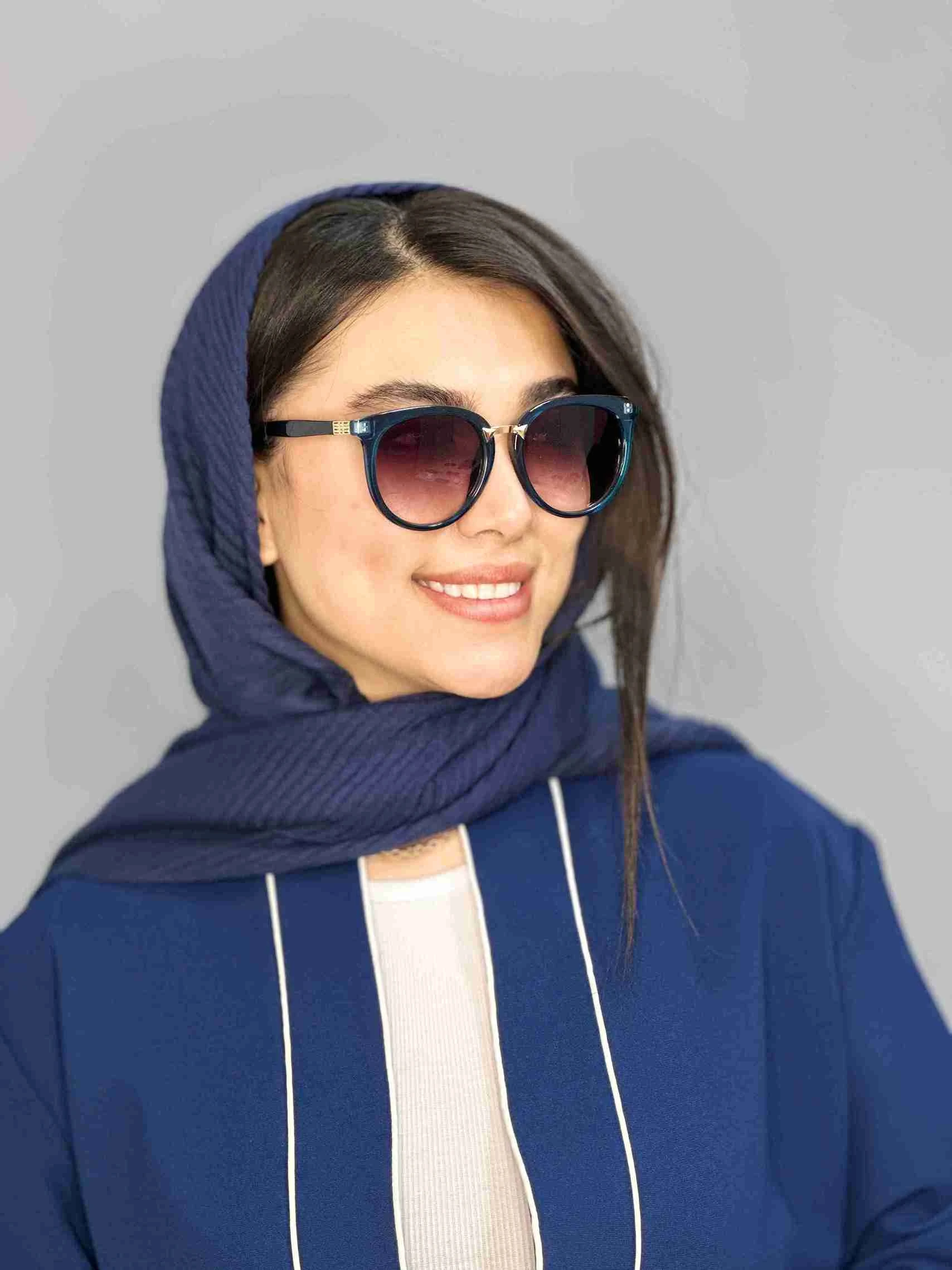 عينك افتابي Chanel چنل زنانه سورمه اي ترند يووي ٤٠٠