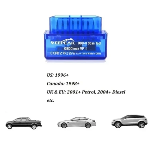 عیب یاب خودرو دیاگ بلوتوثی Veepeak VP11