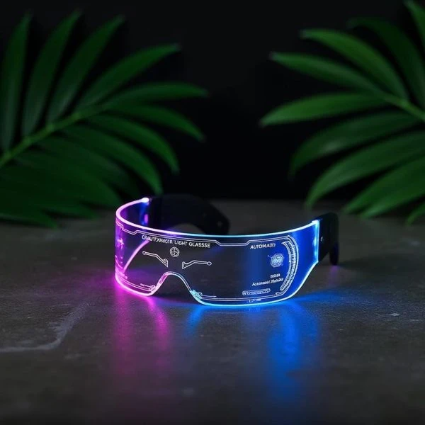 عینک LED سایبرپانکی