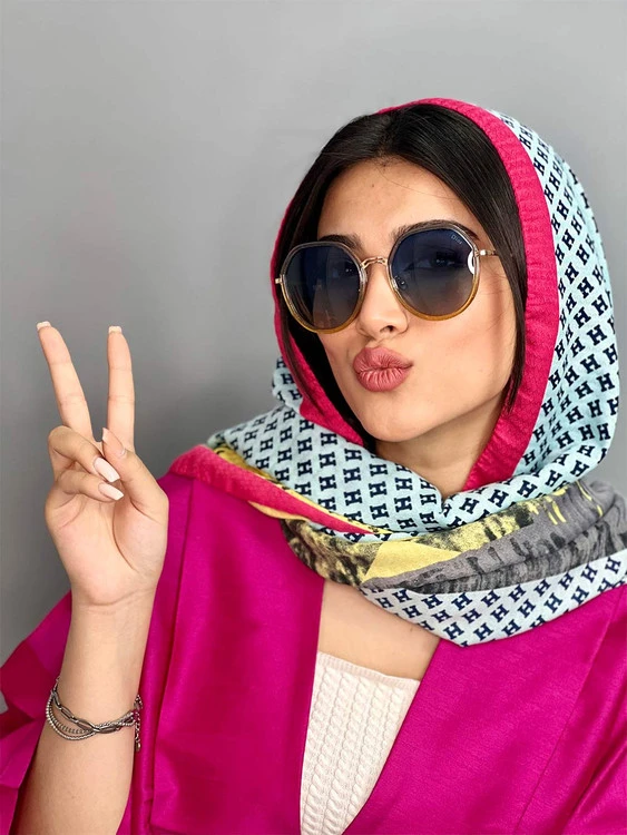 عینک آفتابی زنانه اورجینال برند dior گرد پلاریزه