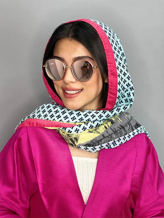 عینک آفتابی زنانه اورجینال صورتی برند گوچی گرد پلاریزه