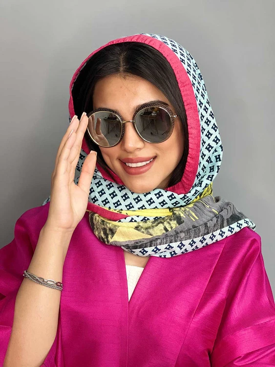 عینک آفتابی زنانه اورجینال طوسی برند dior گرد پلاریزه