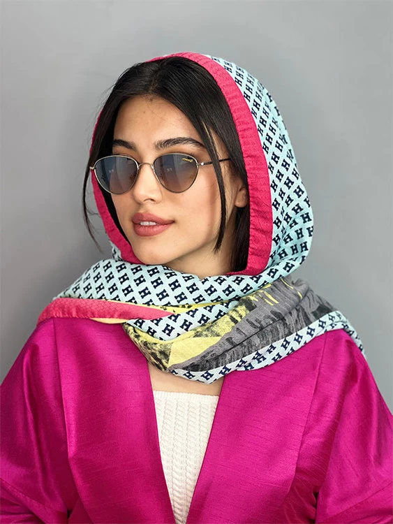 عینک آفتابی زنانه اورجینال قهوه ای مثلثی برند samantaha یووی400