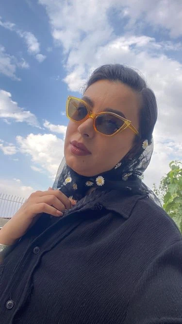 عینک آفتابی گوشه دار کد 3071