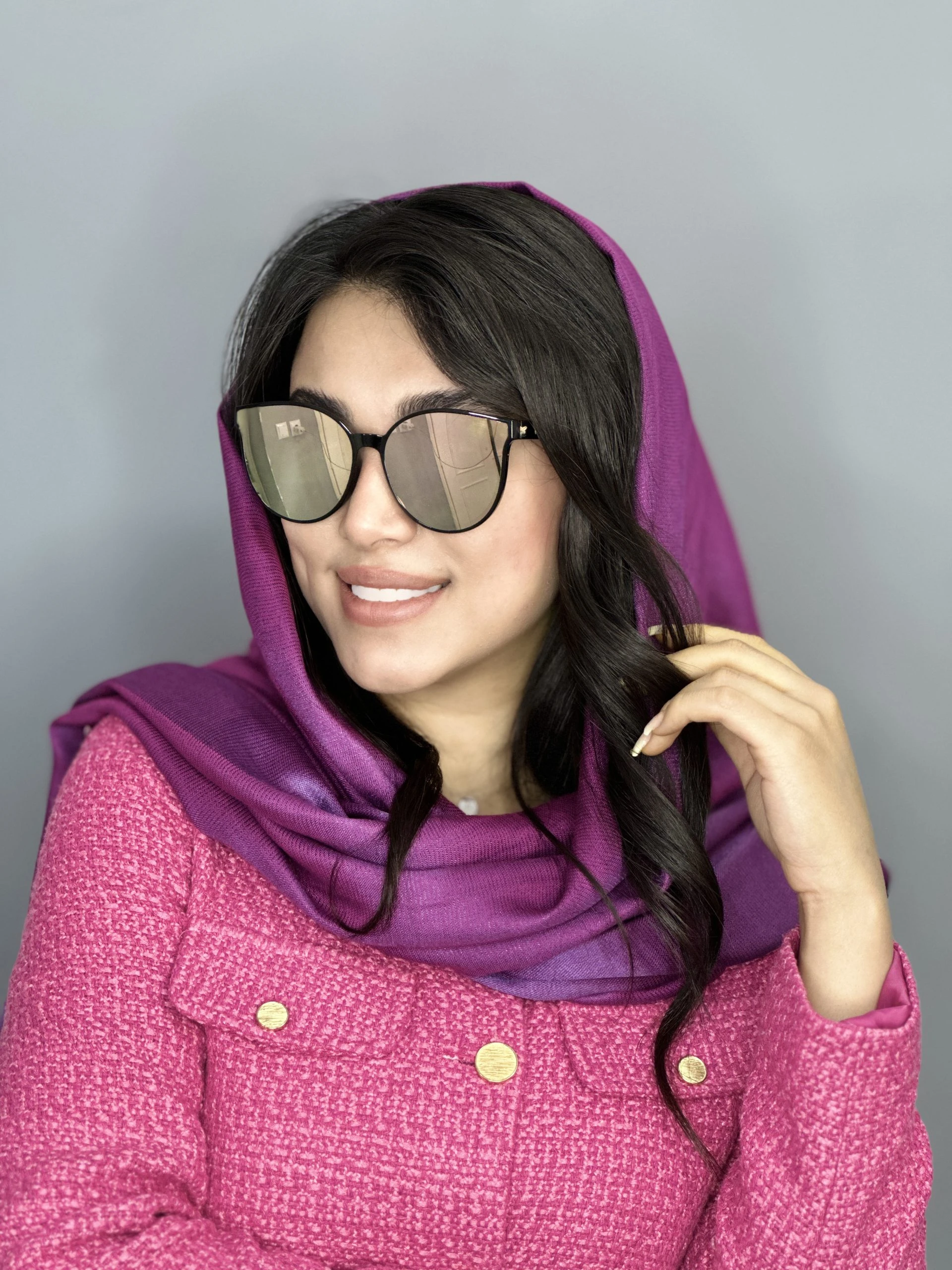 عینک افتابی CHANEL بولون گربه ای سری جدید زنانه یووی ۴۰۰ پلاریزه ترند