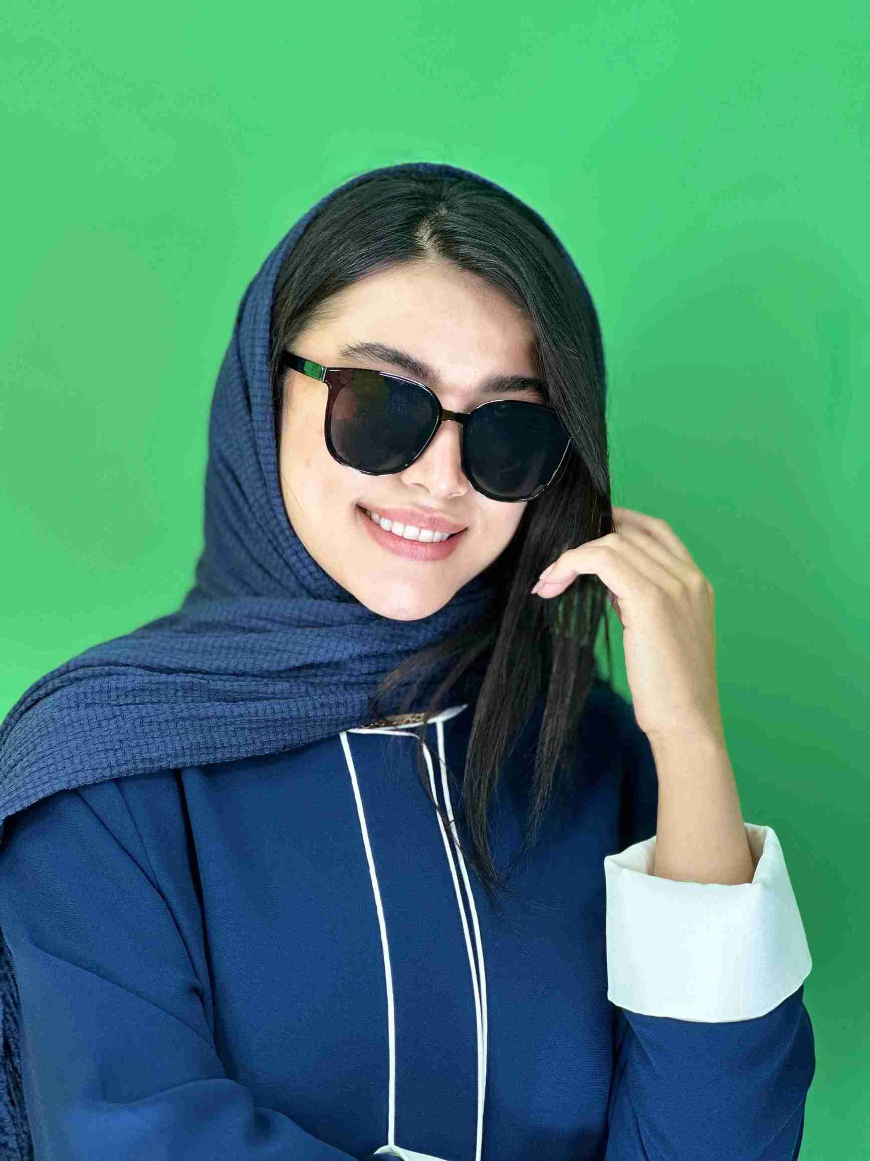 عینک افتابی زنانه prada پرادا مشکی ترند یووی۴۰۰