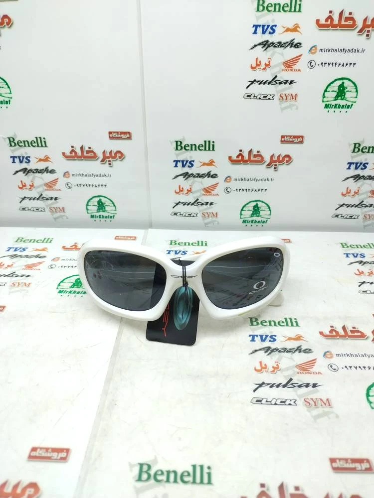 عینک بادگیر موتور سواری دودی (فرم دار)