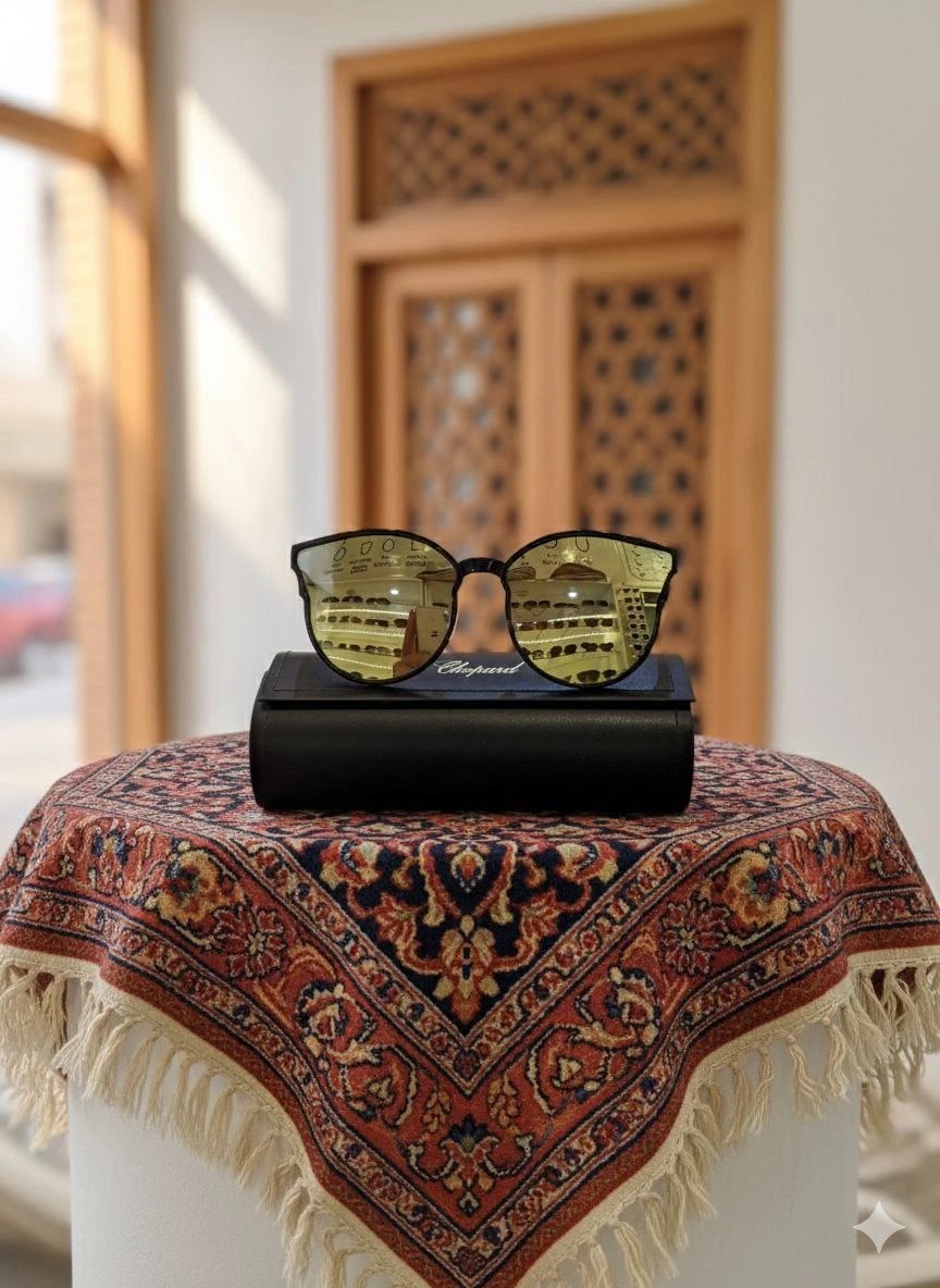 عینک دودی آنتی رفلکس و یووی۴۰۰