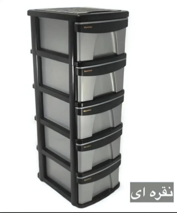 فایل ممتاز پلاستیک مدل ایکس ۵ رنگ نقره ای