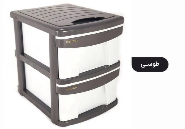 فایل پلاستیکی ممتاز مدل ایکس ۲رنگ طوسی