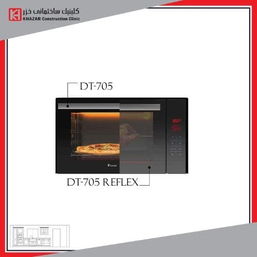 فر برقی رومیزی داتیس DT 705