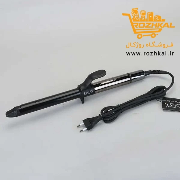 فر کننده و حالت دهنده مو انزو مدل EN-9113 با پوشش تورمالین و صفحات نانو تیتانیومی