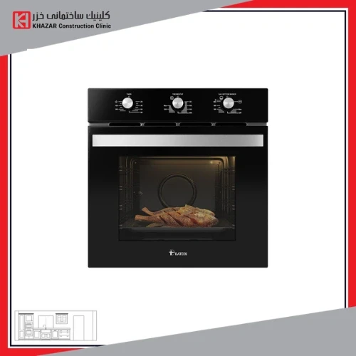 فر گازی برقی توکار داتیس DF 660