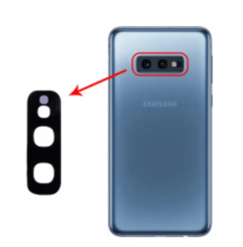 فرم شیشه لنز samsung s10e