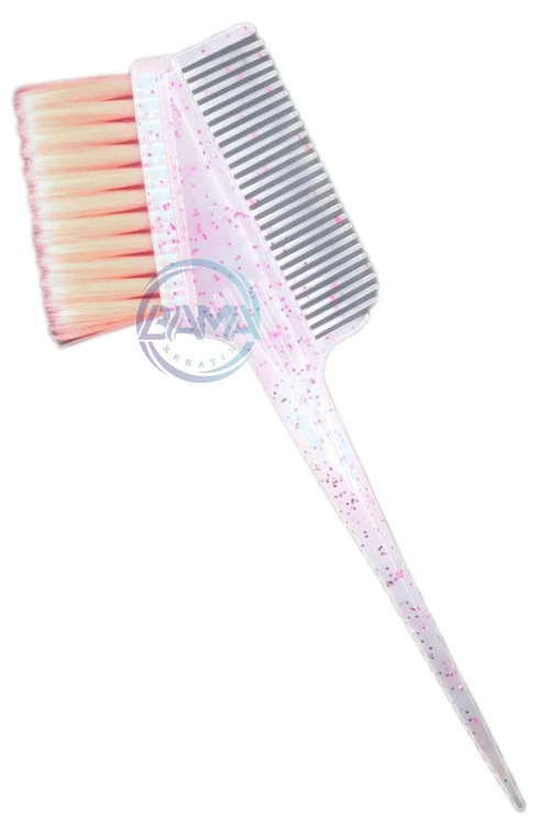 فرچه دو طرفه مواد زنی اکلیلی ( رنگ و کراتین)