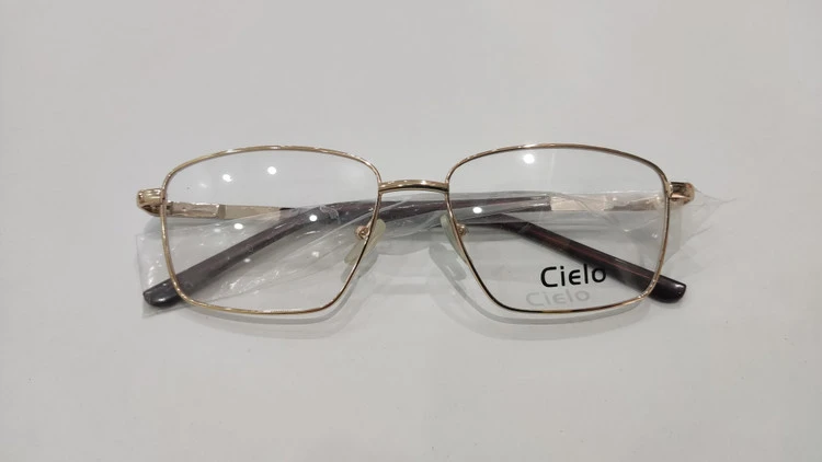 فریم طبی فلزی برند Cielo (سیلو) رنگ طلایی