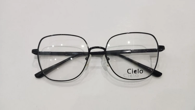 فریم طبی فلزی برند Cielo (سیلو) رنگ مشکی مات
