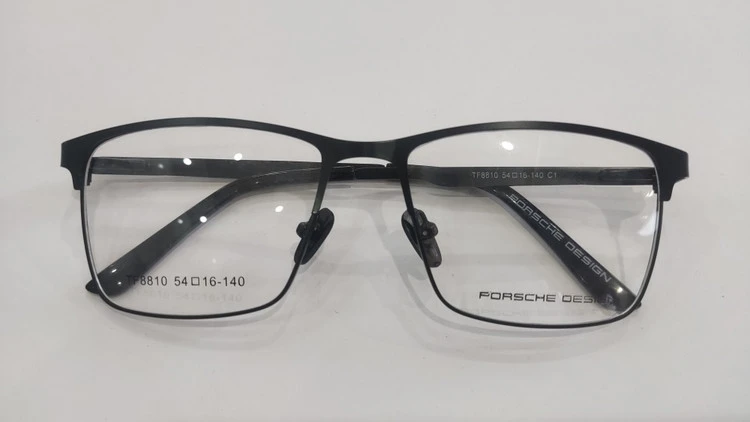 فریم طبی فلزی برند Porsche Design (پورشه دیزاین) رنگ مشکی مات
