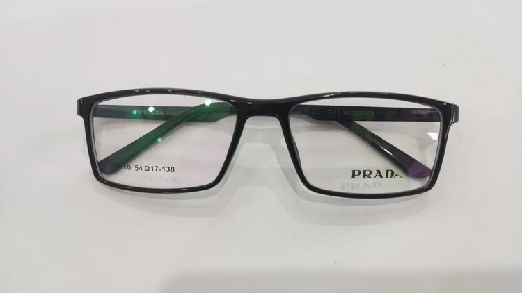 فریم طبی کائوچویی TR-90 برند PRADA (پرادا) رنگ مشکی مات