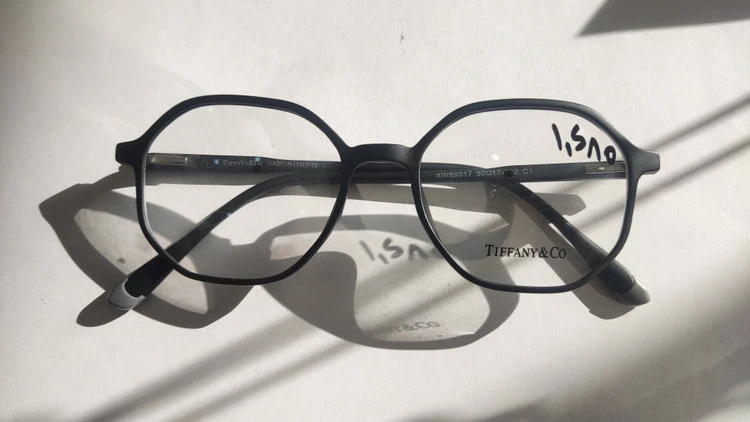 فریم طبی کائوچویی TR-90 برند Tiffany&Co (تیفانی کو) رنگ مشکی مات