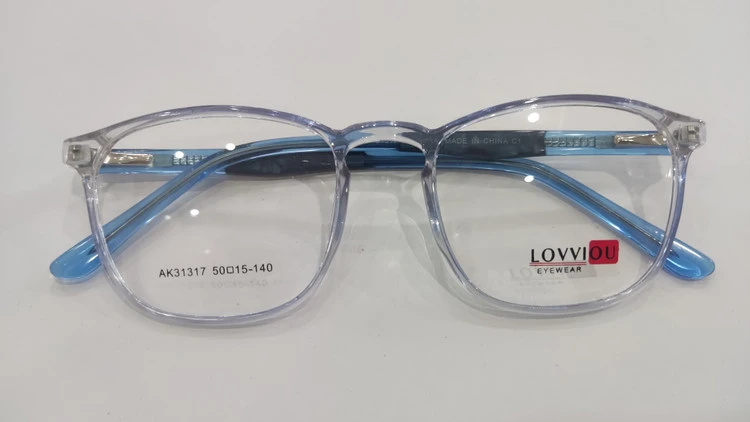 فریم طبی کائوچویی TR-90 زنونه برند LOVVIOU (لاوی یو) دسته استیت نشکن