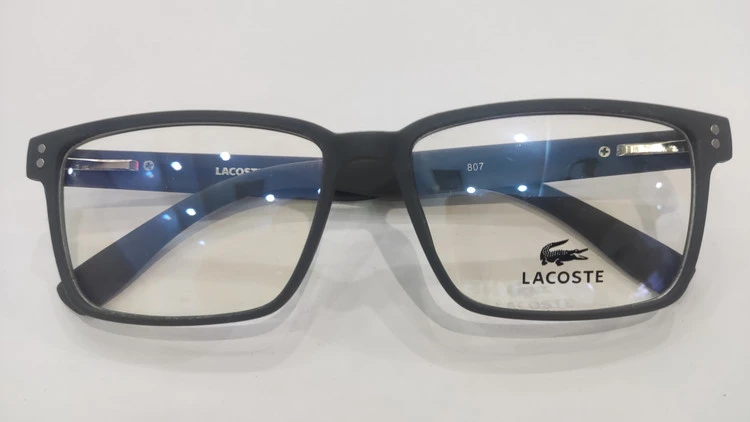 فریم طبی کائوچویی اقتصادی برند LACOSTE (لاگوست) رنگ طوسی
