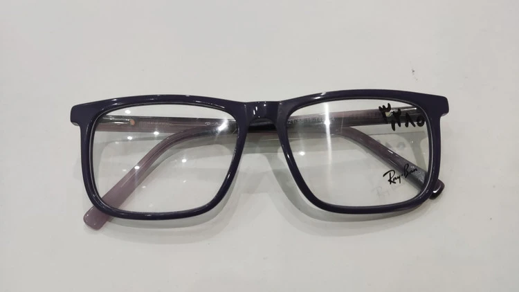 فریم طبی کائوچویی (کائوچو استات) برند Rayban (ریبن) رنگ بنفش
