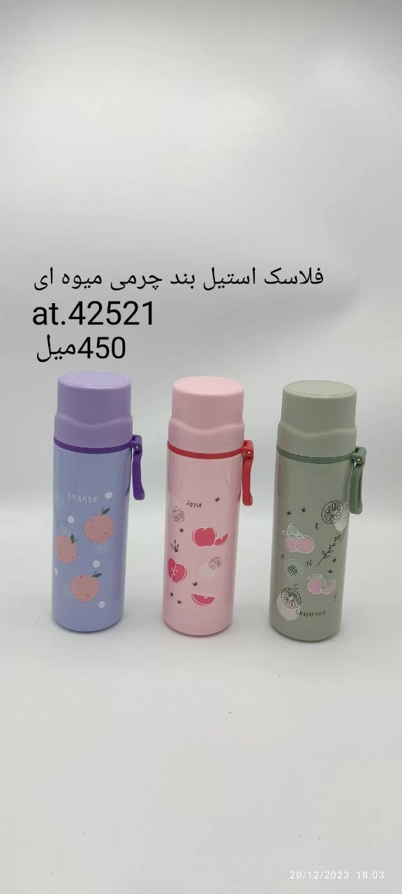 فلاسک طرح میوه 500 میل 2534