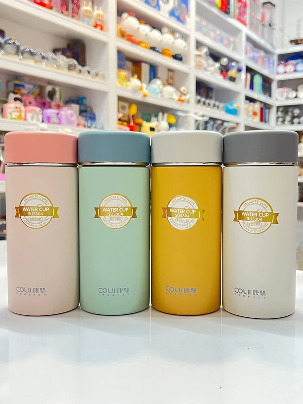 فلاسک کوچک COLII صافی دار درب پیچی 350 استیل 304