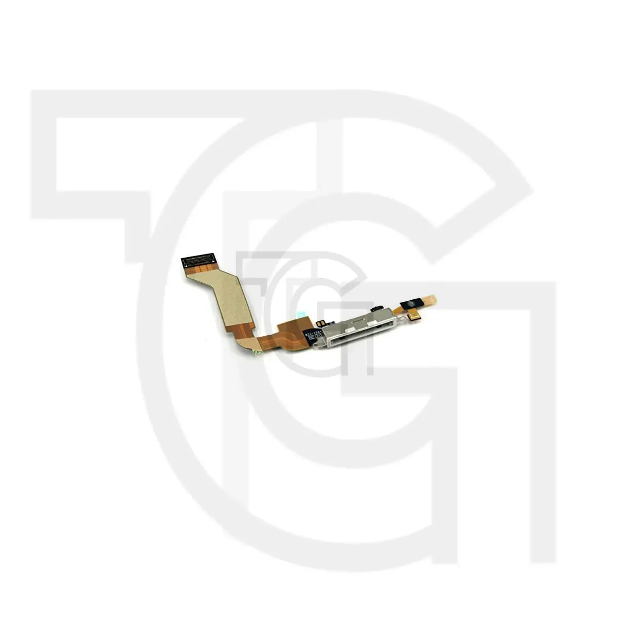 فلت شارژ,میکروفن اپل‌آیفون (سفید) Flat Charging Apple iPhone A1387