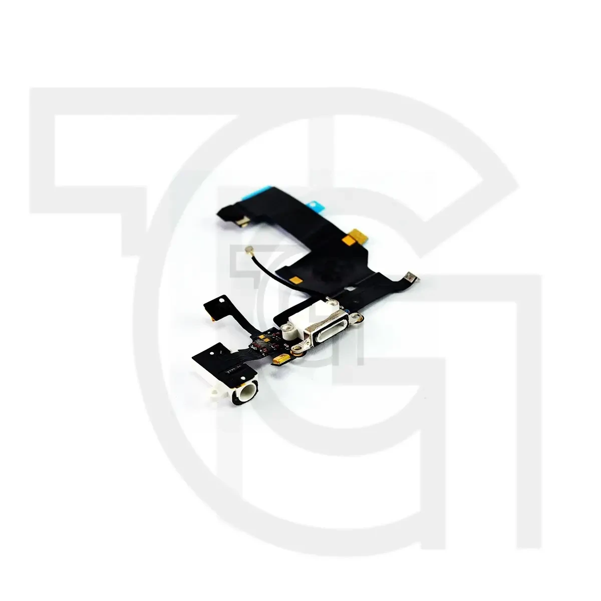 فلت شارژ,هندزفری,میکروفن اپل‌آیفون (سفید) Flat Charging Handsfree Apple iPhone A1442