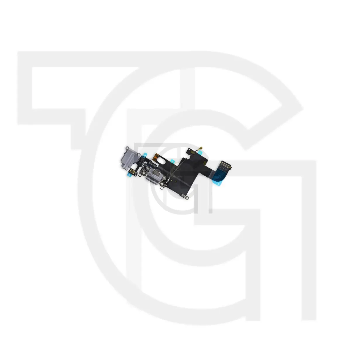 فلت شارژ,هندزفری,میکروفن اپل‌آیفون (مشکی) Flat Charging Handsfree Apple iPhone 6g