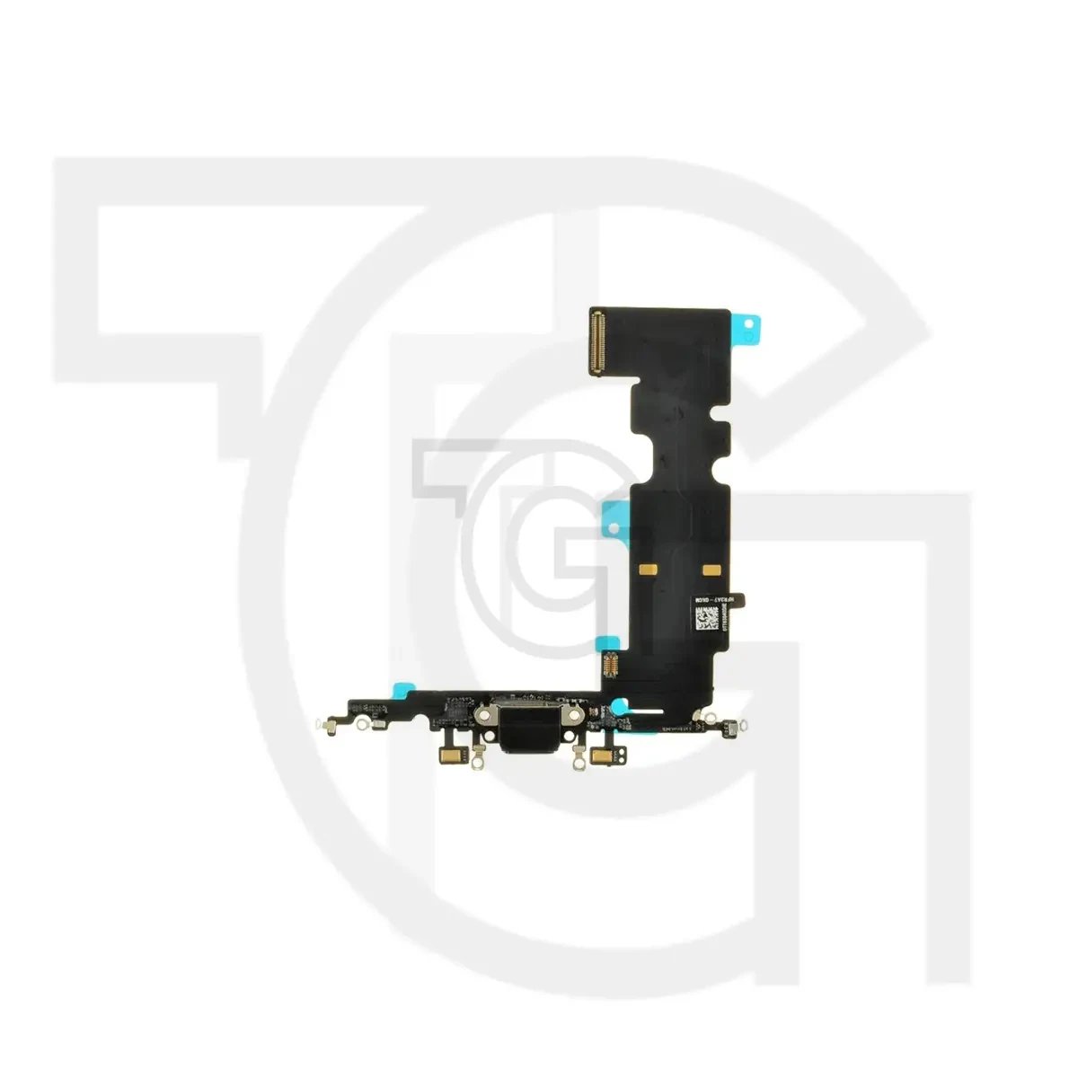 فلت شارژ,هندزفری,میکروفن اپل‌آیفون (مشکی) Flat Charging Handsfree Apple iPhone 8g Plus