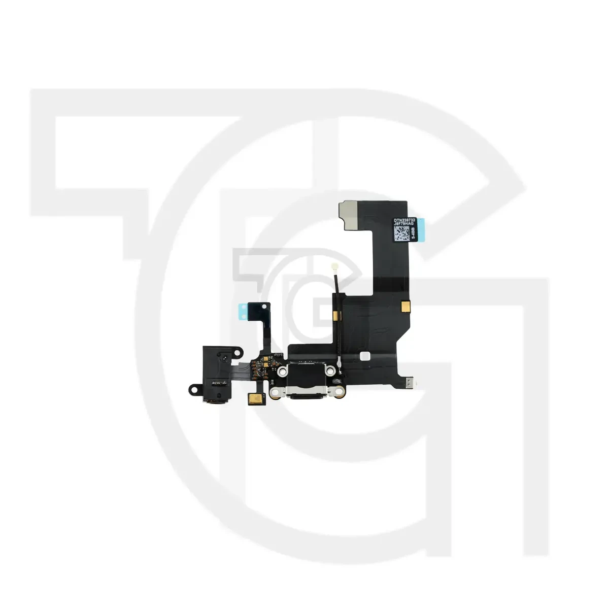 فلت شارژ,هندزفری,میکروفن اپل‌آیفون (مشکی) Flat Charging Handsfree Apple iPhone A1429