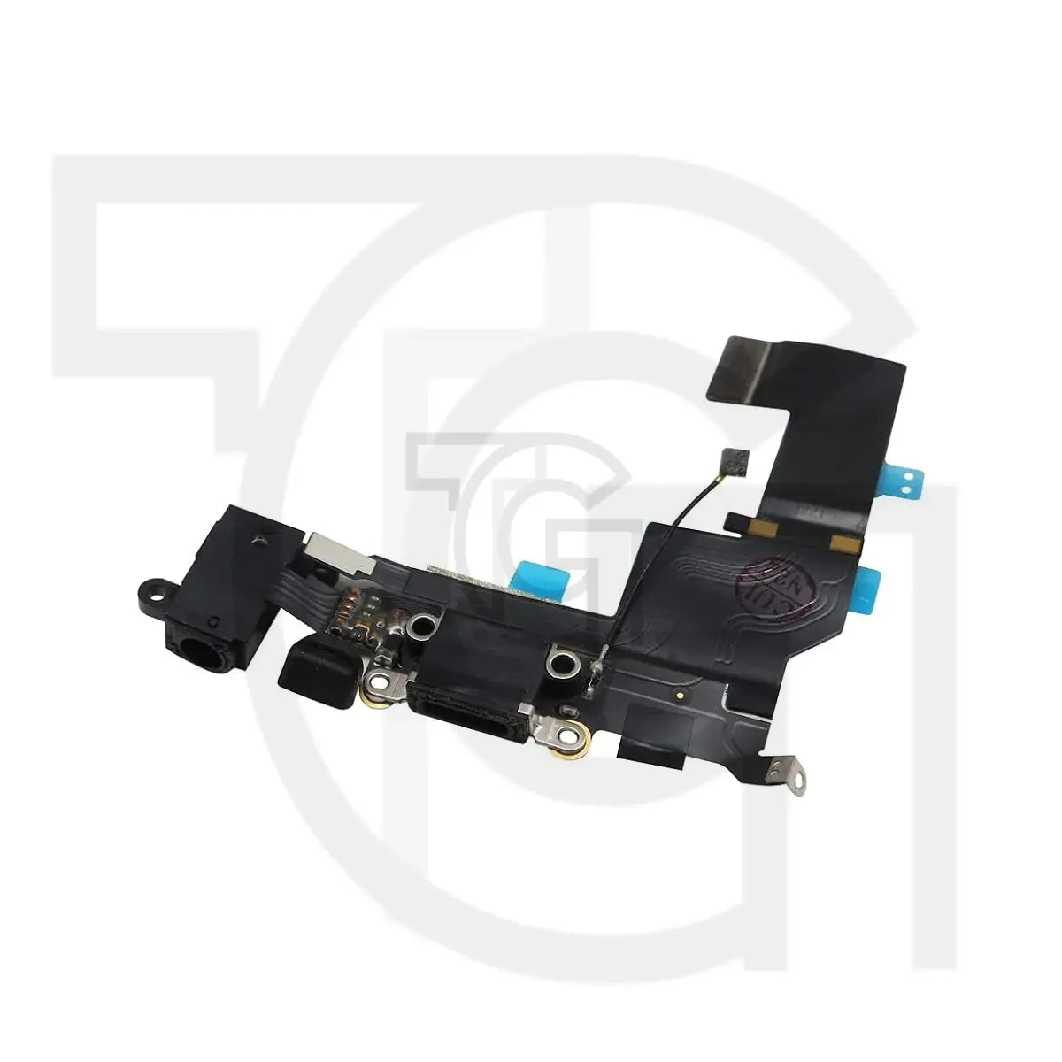 فلت شارژ,هندزفری,میکروفن اپل‌آیفون (مشکی) Flat Charging Handsfree Apple iPhone A1453
