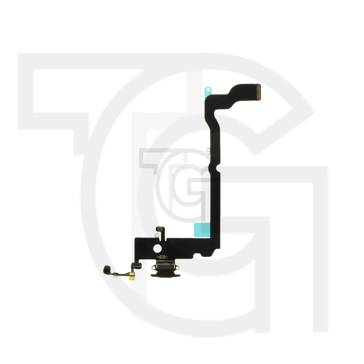فلت شارژ,هندزفری,میکروفن اپل‌آیفون (مشکی) Flat Charging Handsfree Apple iPhone A2104