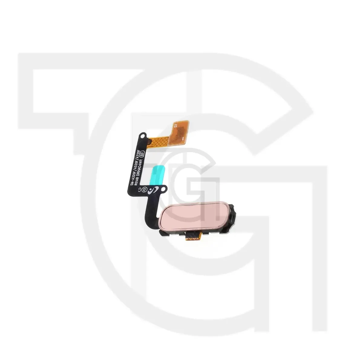 فلت هوم,اثرانگشت سامسونگ (رزگلد)Flat Home Fingerprint Samsung Galaxy A3 (2017)