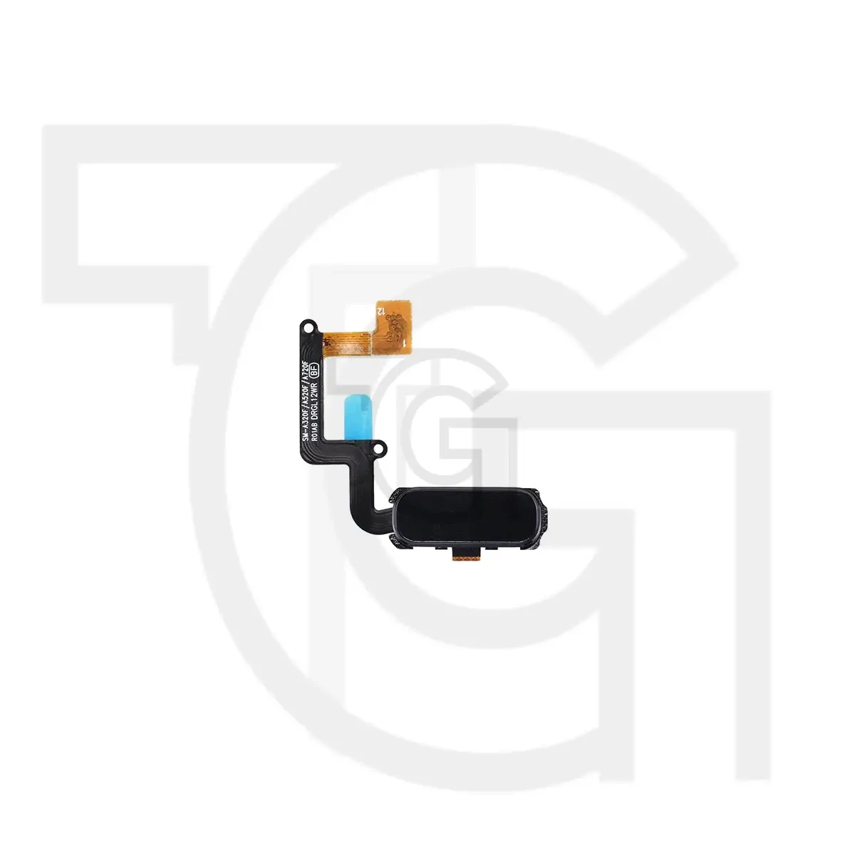فلت هوم,اثرانگشت سامسونگ (مشکی)Flat Home Fingerprint Samsung Galaxy A3 (2017)