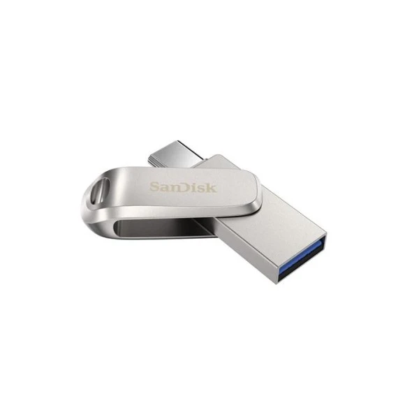 فلش مموری سن دیسک Ultra Dual Luxe type-c ظرفیت 128گیگابایت گارانتی اصلی ایران رهجو